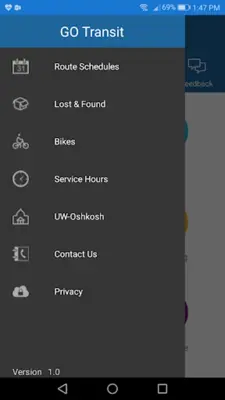 GO Transit android App screenshot 0